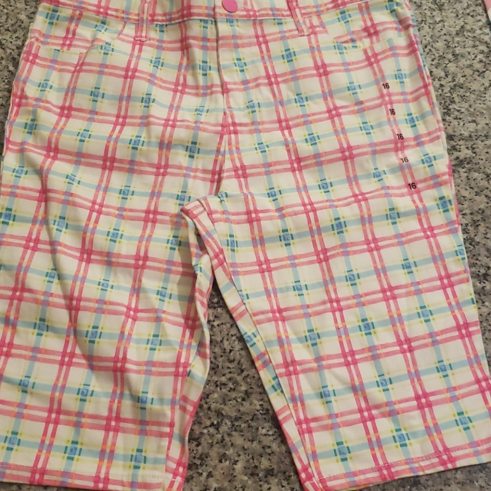 Multicolored bermudas